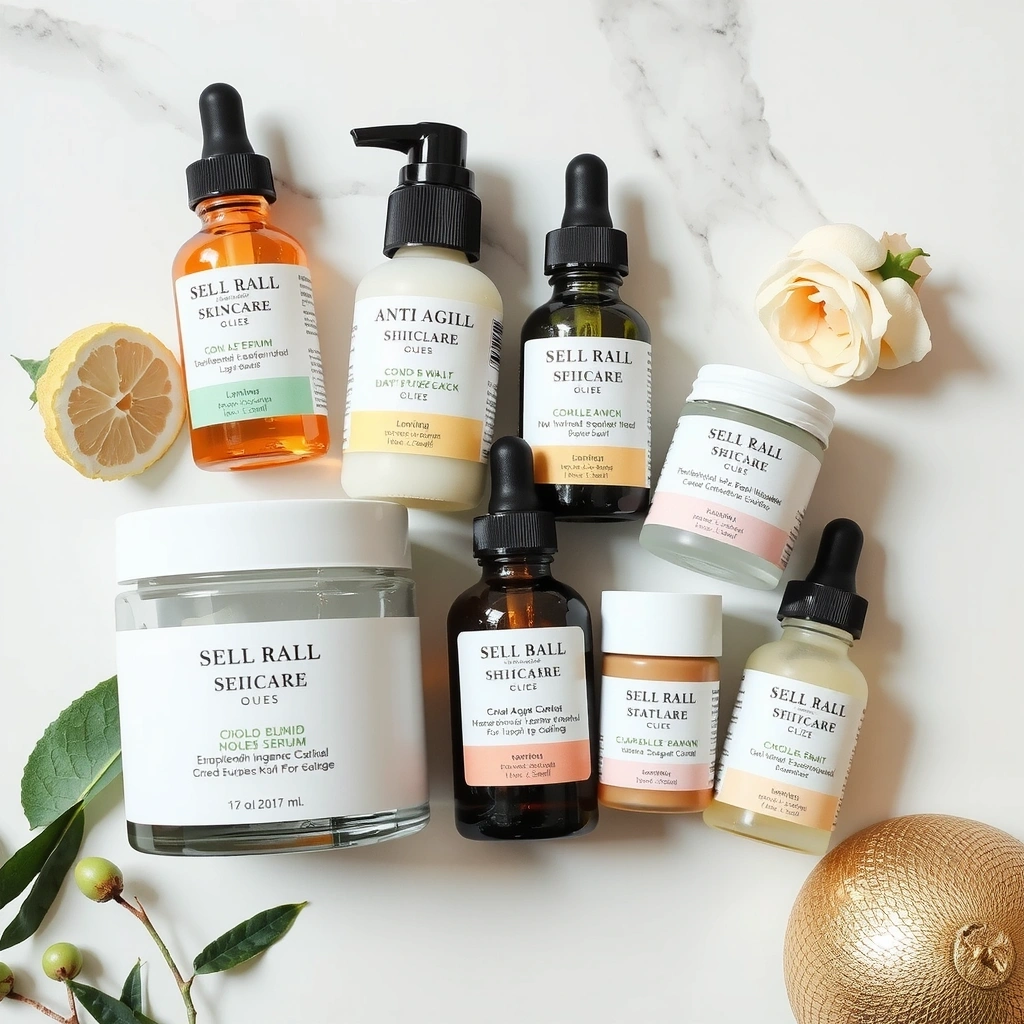 Women's skincare wellness products